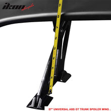 Load image into Gallery viewer, Dodge 57" Unpainted GT Style Adjustable Rear Trunk Spoiler Wing ABS