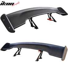 Load image into Gallery viewer, Universal 57in GT Trunk Spoiler &amp; LED Brake Light Black ABS