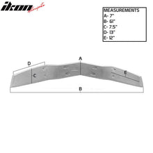 Load image into Gallery viewer, 2016-2024 Chevy Camaro Black Rear Side Window Louver Trunk Spoiler ABS