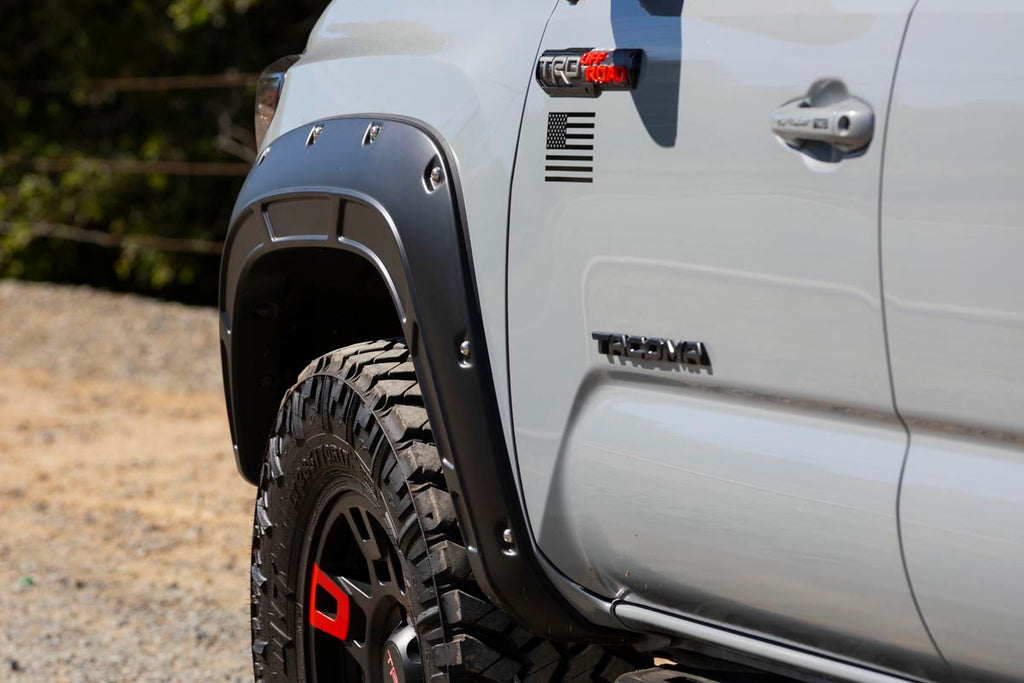 Defender Fender Flares | 1J9 Celestial Silver Metallic | Toyota Tacoma (16-23)