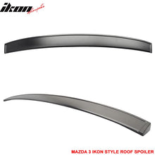 Load image into Gallery viewer, 2014-2018 Mazda 3 Sedan IKON Unpainted Rear Roof Spoiler Wing ABS