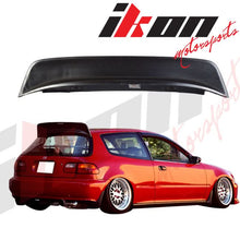 Load image into Gallery viewer, Fits 92-95 Civic 3Door BYS PU Front Bumper Lip Spoiler + Roof Spoiler
