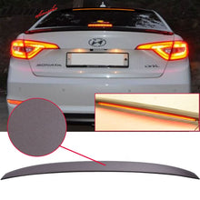 Load image into Gallery viewer, 2015-2017 Hyundai Sonata Painted ABS Roof Spoiler W/ LED Light Bar