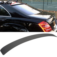 Load image into Gallery viewer, 2007-2013 Benz W221 S Class L Style Matte Black Roof Spoiler Wing ABS