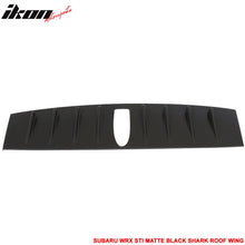 Load image into Gallery viewer, 2015-2021 Subaru WRX STI V Matte Black Roof Generator Shark Fin ABS