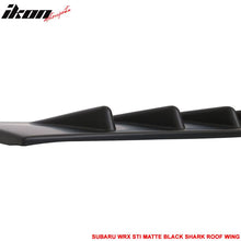 Load image into Gallery viewer, 2015-2021 Subaru WRX STI V Matte Black Roof Generator Shark Fin ABS