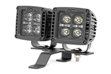 Load image into Gallery viewer, Quad LED Light Kit | Cowl Mount | 2" Black Pairs | Spot | Jeep Gladiator JT/Wrangler JL (18-26)