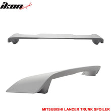Load image into Gallery viewer, Fits 08-15 Mitsubishi Lancer ABS OE Rear Spoiler Wing Unpainted