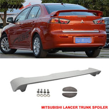 Load image into Gallery viewer, Fits 08-15 Mitsubishi Lancer ABS OE Rear Spoiler Wing Unpainted