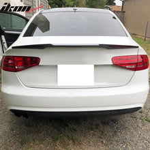 Load image into Gallery viewer, 2013-2016 Audi A4 B8.5 M4 Style Carbon Fiber Rear Trunk Spoiler Wing
