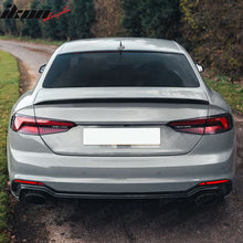Load image into Gallery viewer, 2017-2025 Audi A4 B9 Sedan S4 Style Rear Spoiler Wing Carbon Fiber