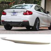 Load image into Gallery viewer, 2014-2021 BMW F22 2 Series Coupe Performance Style Trunk Spoiler ABS