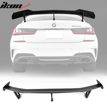 Load image into Gallery viewer, Universal Fitment 3 Post Unpainted Black Rear Spoiler Wing ABS