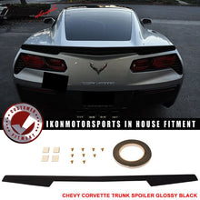 Load image into Gallery viewer, 2014-2019 Chevrolet Corvette C7 Painted ABS Rear Trunk Spoiler Wing
