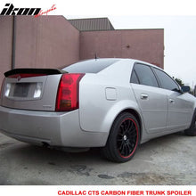 Load image into Gallery viewer, Rear Spoiler for 03-07 Cadillac CTS Sedan OE Carbon Fiber Spoiler Wing