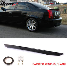 Load image into Gallery viewer, 2003-2007 Cadillac CTS Sedan Painted Color ABS Rear Trunk Spoiler Wing