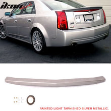 Load image into Gallery viewer, 2003-2007 Cadillac CTS Sedan Painted Color ABS Rear Trunk Spoiler Wing