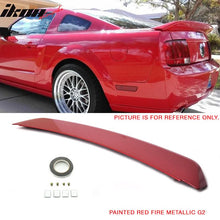 Load image into Gallery viewer, 2005-2009 Ford Mustang Rear Trunk Spoiler Ducktail Wing Lip ABS