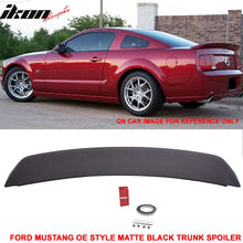 Load image into Gallery viewer, 2005-2009 Ford Mustang Rear Trunk Spoiler Ducktail Wing Lip ABS