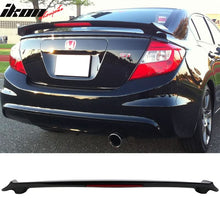 Load image into Gallery viewer, 2012-2015 Honda Civic 9th Sedan MD Style Trunk Spoiler Wing Lip ABS