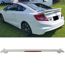 Load image into Gallery viewer, 2012 Honda Civic Si LX Coupe Trunk Spoiler with LED Brake Light ABS