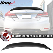 Load image into Gallery viewer, 2013-2015 Honda Civic Duckbill V2 Style Rear Trunk Spoiler PP