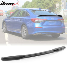 Load image into Gallery viewer, Trunk Spoiler for 2022-2023 Honda Civic 11th Gen Sedan SI RS Style ABS