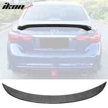 Load image into Gallery viewer, 2014-2023 Infiniti Q50 AS Style Rear Trunk Spoiler Wing ABS