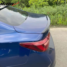 Load image into Gallery viewer, 2014-2024 Infiniti Q50 OEM Style Gloss Black Rear Spoiler Wing ABS