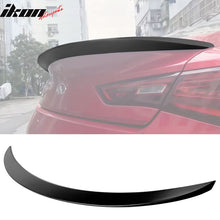 Load image into Gallery viewer, 2017-2022 Infiniti Q60 X Style High Kick Rear Trunk Spoiler Wing ABS