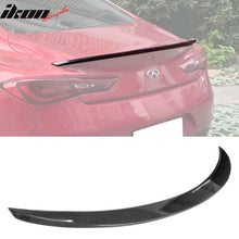 Load image into Gallery viewer, 2017-2022 Infiniti Q60 X Style High Kick Rear Trunk Spoiler Wing ABS