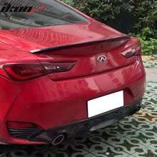 Load image into Gallery viewer, 2017-2022 Infiniti Q60 X Style High Kick Rear Trunk Spoiler Wing ABS