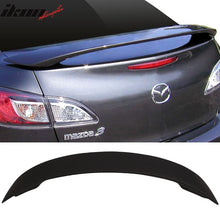 Load image into Gallery viewer, 2010-2013 Mazda 3 Sedan OE Style Unpainted Rear Spoiler Wing ABS