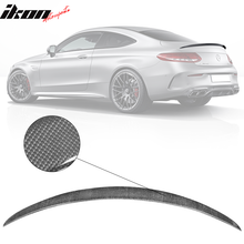 Load image into Gallery viewer, 2017-2022 Benz W205 C Class Coupe AMG Style Trunk Spoiler Carbon Fiber