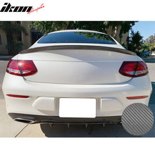 Load image into Gallery viewer, 2017-2022 Benz W205 C Class Coupe AMG Style Trunk Spoiler Carbon Fiber