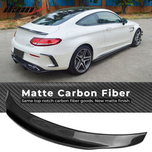 Load image into Gallery viewer, 2017-2022 Benz W205 C Class Coupe PSM Style Trunk Spoiler Carbon Fiber