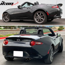 Load image into Gallery viewer, 2016-2025 Mazda MX-5 &amp; MX-5 Miata Unpainted Rear Trunk Spoiler Lip FRP