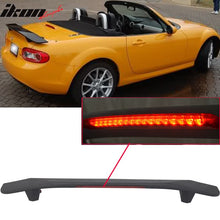 Load image into Gallery viewer, 2006-15 Mazda Miata MX5 Convertible Rear Spoiler Wing LED Brake Light