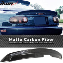 Load image into Gallery viewer, 1990-1997 Mazda Miata MX5 MK1 KG Trunk Spoiler Wing Carbon Fiber