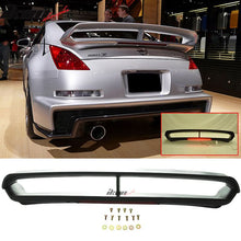 Load image into Gallery viewer, 2003-2008 Nissan 350Z RS Style Unpainted Rear Spoiler Wing 3RD Brake