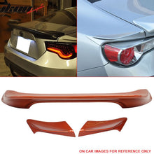 Load image into Gallery viewer, 2013-2020 Scion FRS Subaru BRZ Toyota 86 Painted #H8R Trunk Side Wing