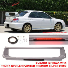Load image into Gallery viewer, 2002-2007 Subaru Impreza WRX Sti OE Trunk Spoiler w/ 3RD Brake Light