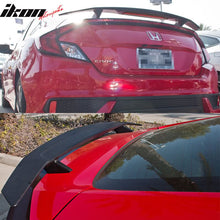 Load image into Gallery viewer, 2016-2020 Honda Civic Coupe Rear Spoiler Wing w/ LED 3RD Brake Light
