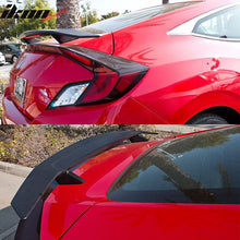 Load image into Gallery viewer, 2016-2020 Honda Civic Coupe IKON Style Matte Black Rear Spoiler Wing