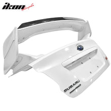 Load image into Gallery viewer, 2015-2021 WRX STi Carbon Fiber Top Gurney Flap Add-On Trunk Spoiler