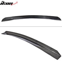 Load image into Gallery viewer, 2008-2014 WRX STi Carbon Fiber Top Gurney Flap Add-On Trunk Spoiler