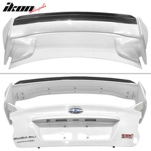 Load image into Gallery viewer, 2015-2021 Subaru WRX STi Top Gurney Flap Trunk Spoiler Transparent