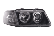 Load image into Gallery viewer, Audi A3 (8L) Black Angel Eye Headlights (1996-2000)