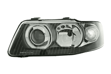 Load image into Gallery viewer, Audi A3 (8L) Black Headlight Set (2000-2003)