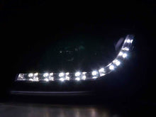 Load image into Gallery viewer, Audi A3 (8P 8PA) Black LED Headlights with Daytime Running Lights (2003-2007)